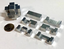 Metal 6-Piece Burr Puzzle (6 mm series)